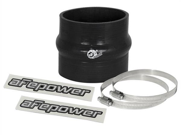 aFe Tubing Couplers 59-00066 Couplers, Hump, Silicone, Black, 3.25 in. Inlet/3.13 in. Outlet Diameter, 3.00 in. Length, Each