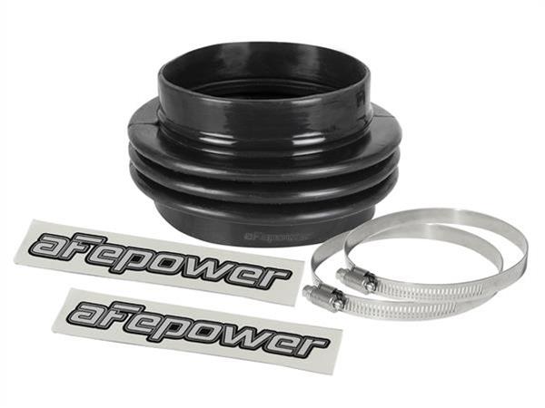 aFe Tubing Couplers 59-00112 Couplers, Straight, Silicone, Black, 5.00 in. Inlet/4.50 in. Outlet Diameter, 3.25 in. Length, Each