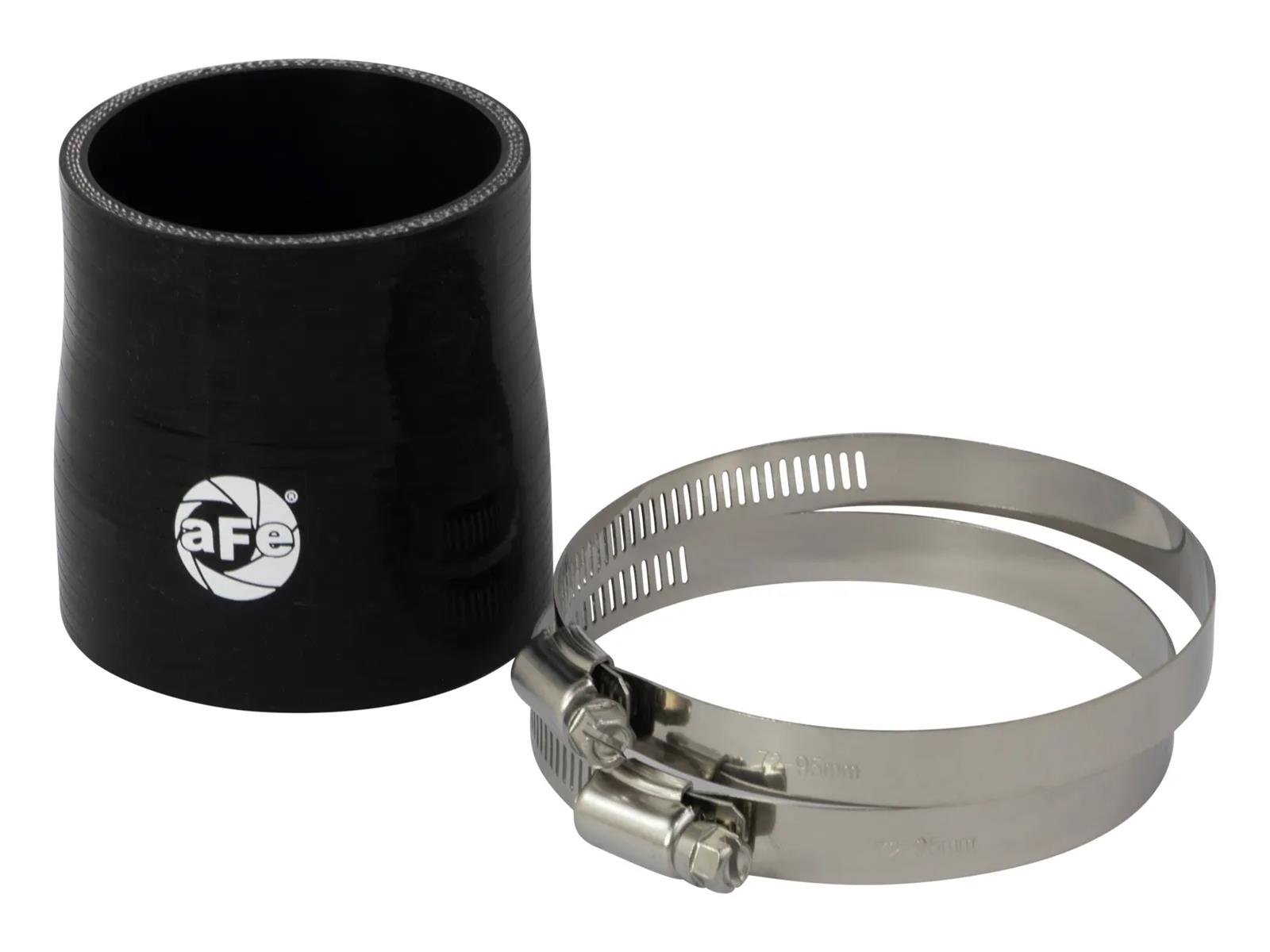 aFe POWER Universal Products Coupler Kit (2-3/4 x 2-1/2)in ID x 3in L - Black thumbnail 2