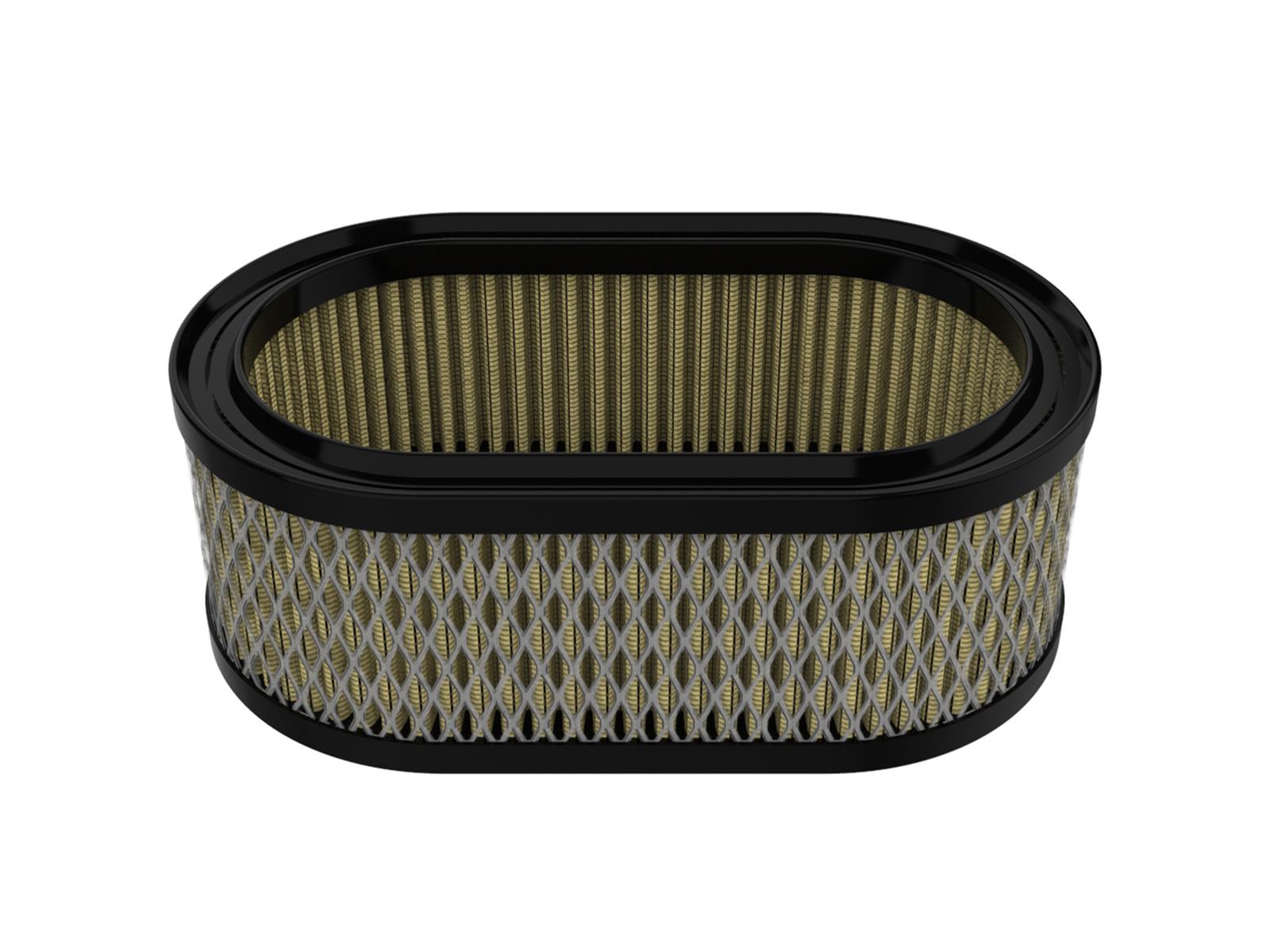 aFe Pro GUARD 7 Air Filter Elements 71-90013 Filter, Guard 7, Cotton/Synthetic, Oval, 9.00 in. Length, 5.50 in. Width, 3.25 in. Height, Each thumbnail 3