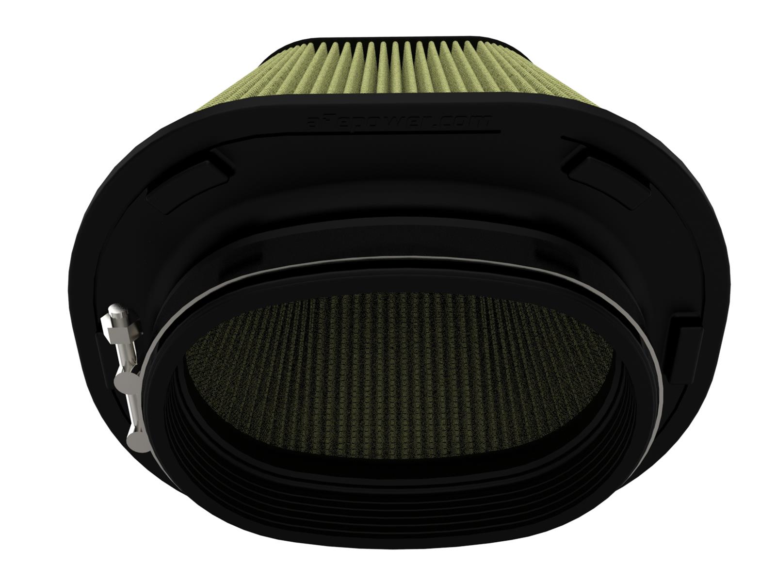 aFe Pro GUARD 7 Air Filter Elements 72-90120 Filter, Track Series Intake Replacement w/ Media (6-1/8x4-1/8) IN F x (9-1/4x7-1/4) IN B x (6x4) IN T x 7-1/8 IN H thumbnail 5