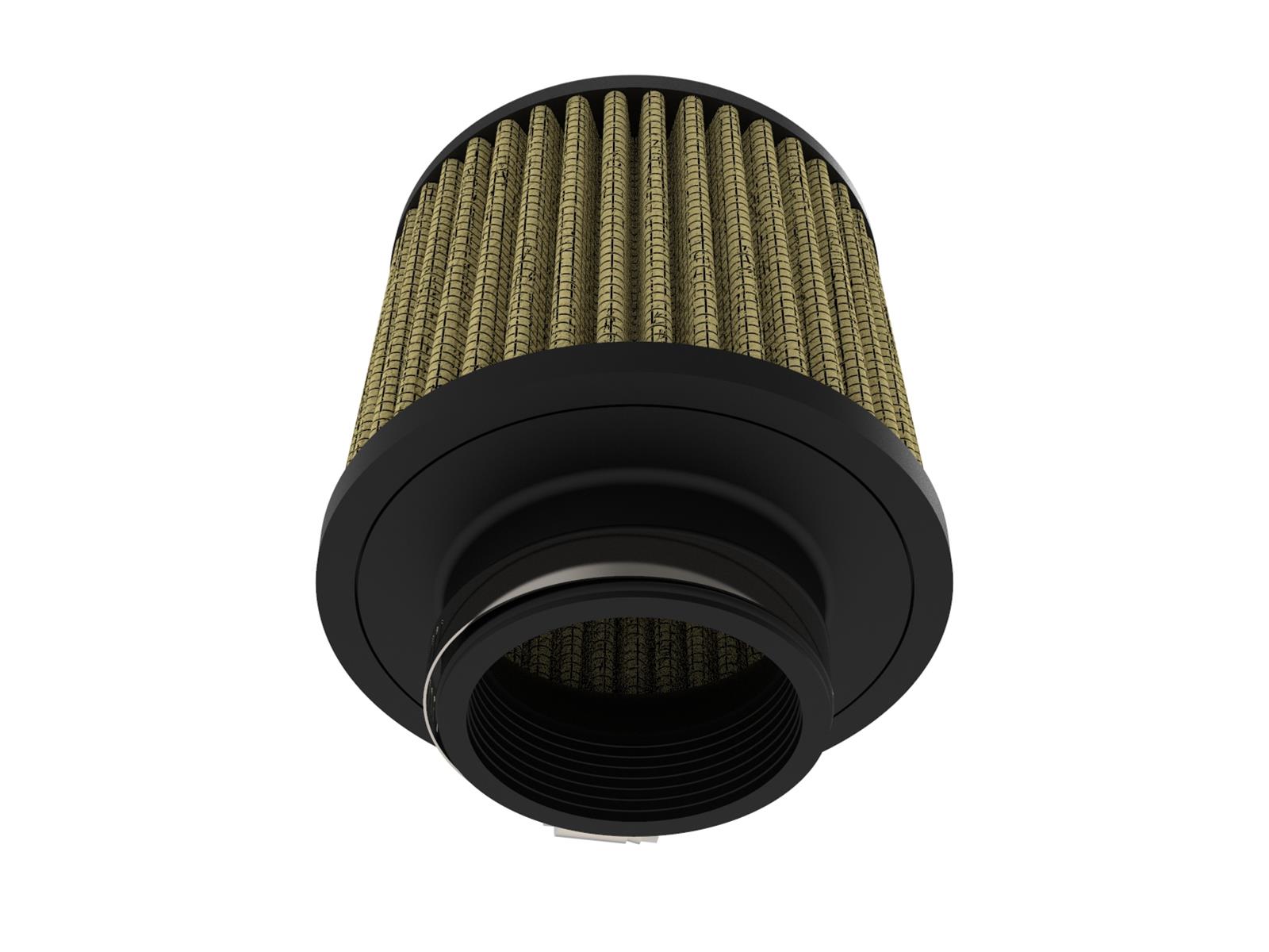 aFe Pro GUARD 7 Air Filter Elements 72-91015 Filter, Guard 7, Cotton/Synthetic, Conical Flanged, 3.0 in. Inlet, 5.0 in. Length, 5.5 in. Top, 6.0 in. Bottom, Each thumbnail 5