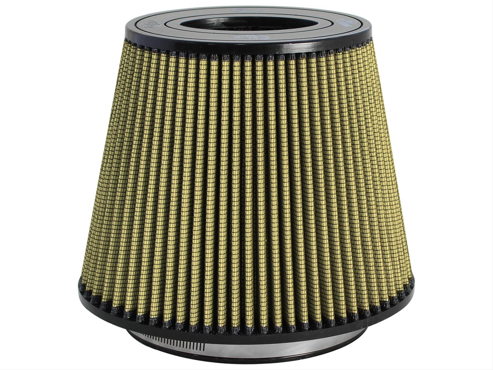 aFe Pro GUARD 7 Air Filter Elements 72-91066 Filter, Guard 7, Cotton/Synthetic, Conical Oval Flanged, Universal, Each