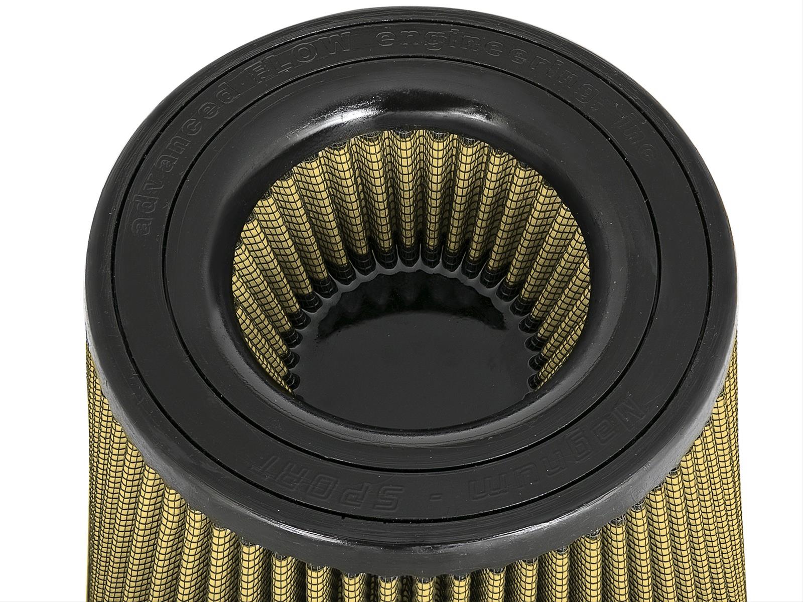 aFe Pro GUARD 7 Air Filter Elements 72-91119 Filter, Magnum FLOW PRO GUARD7 Universal Clamp On F-6 X B-8.75x8.75 X T-7 X H-6.75 in thumbnail 4