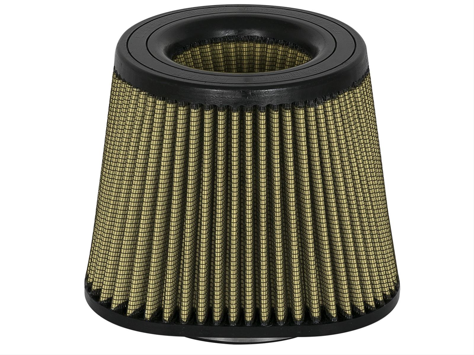 aFe Pro GUARD 7 Air Filter Elements 72-91119 Filter, Magnum FLOW PRO GUARD7 Universal Clamp On F-6 X B-8.75x8.75 X T-7 X H-6.75 in