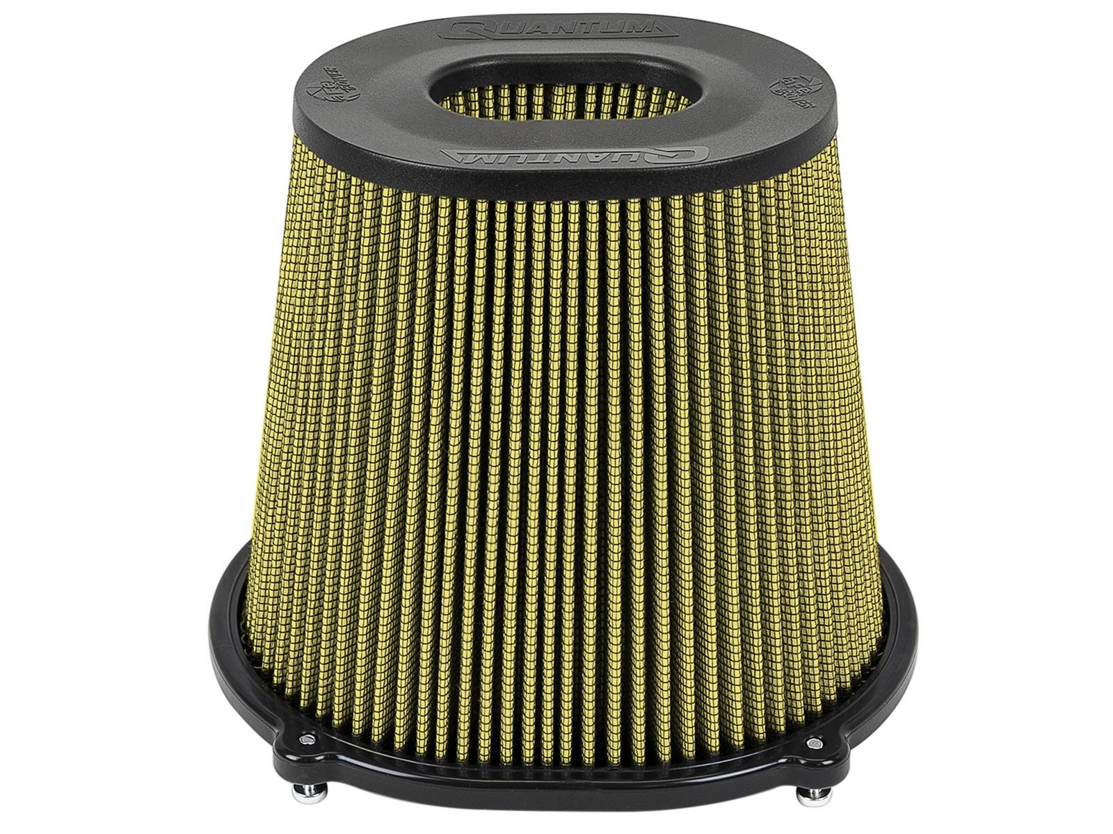 aFe Quantum Pro-Guard 7 Air Filter Inverted Top - 5in Flange x 8in Height - Oiled PG7 thumbnail 2