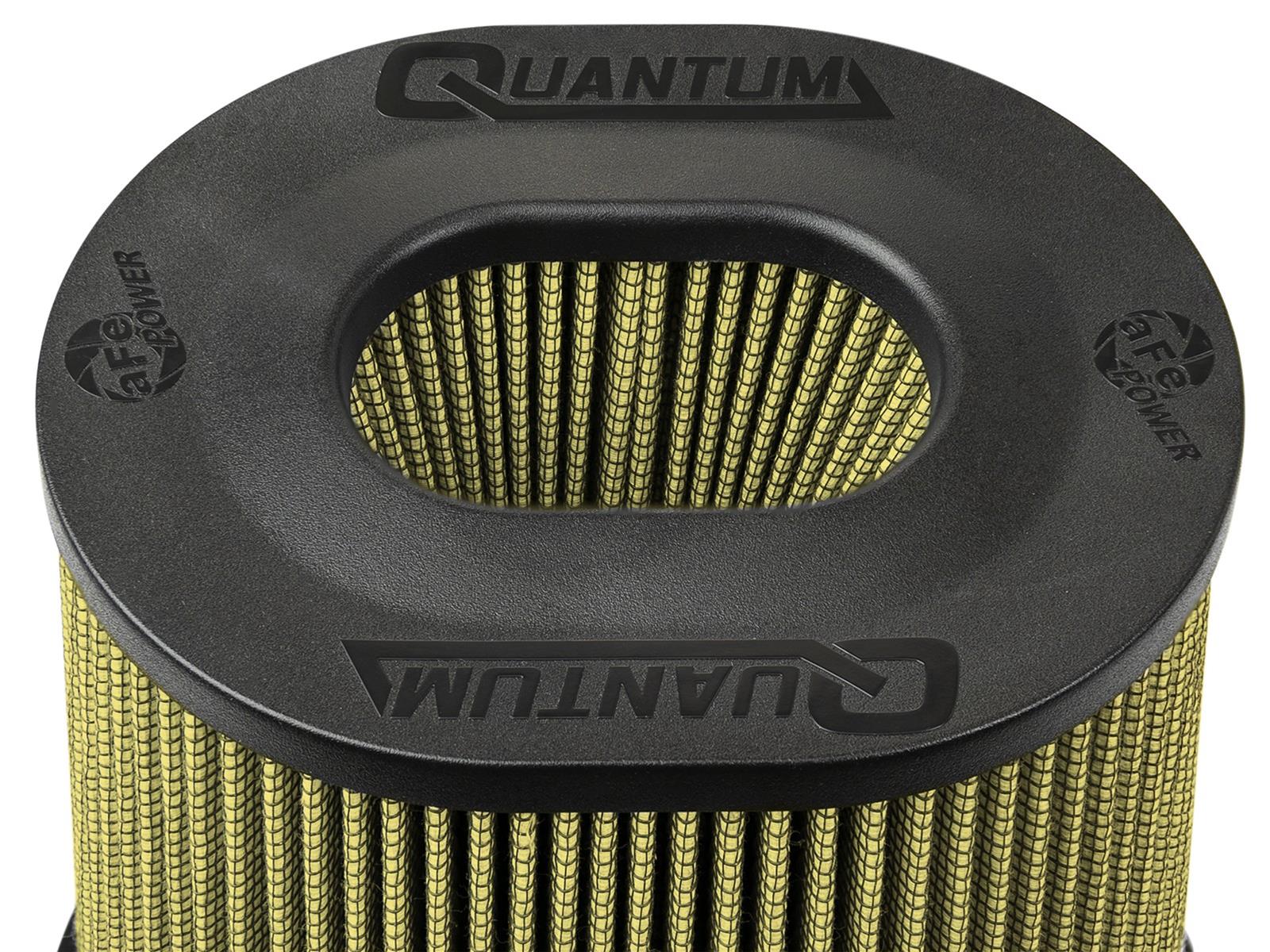 aFe Quantum Pro-Guard 7 Air Filter Inverted Top - 5in Flange x 8in Height - Oiled PG7