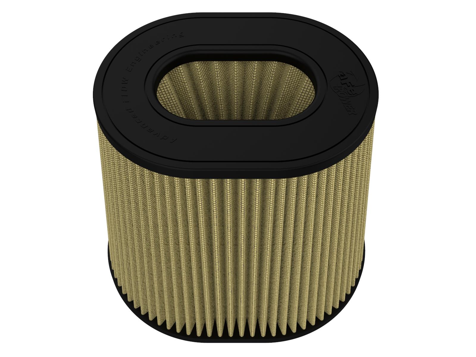 aFe Pro GUARD 7 Air Filter Elements 72-91149 Element, Guard 7, Cotton/Synthetic, Conical Oval Flanged, 9.00 in. Length, 11.45 in. Width, Each thumbnail 3