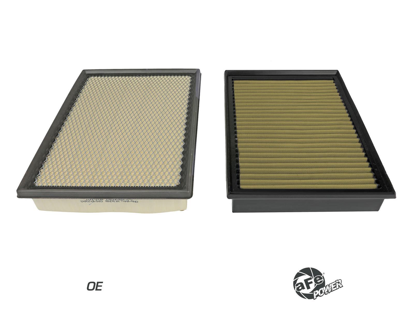 aFe Pro GUARD 7 Air Filter Elements 73-10322 Element, Guard 7, Cotton/Synthetic, Panel, 12.80 in. Length, 9.5 in. Width, Each thumbnail 4