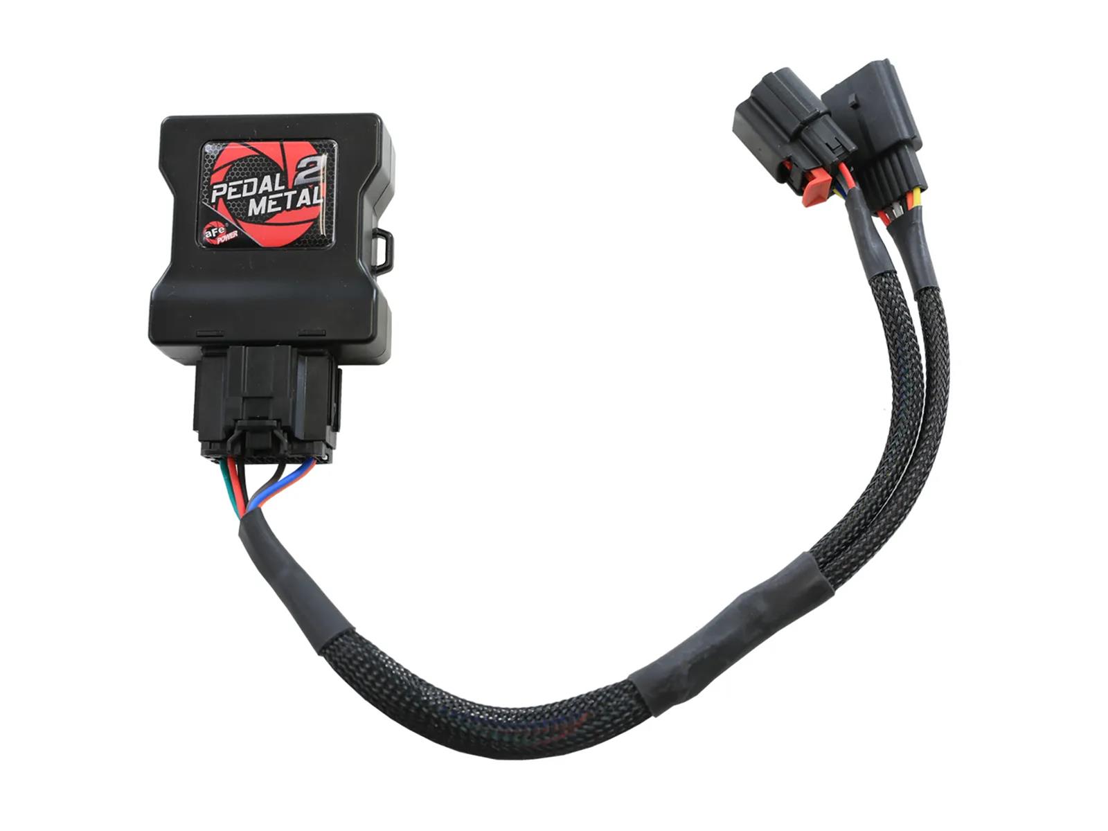 aFe 19-23 Chevrolet Silverado 1500 / 07-10 Dodge RAM 1500 Pedal 2 Metal Throttle Enhancer thumbnail 3