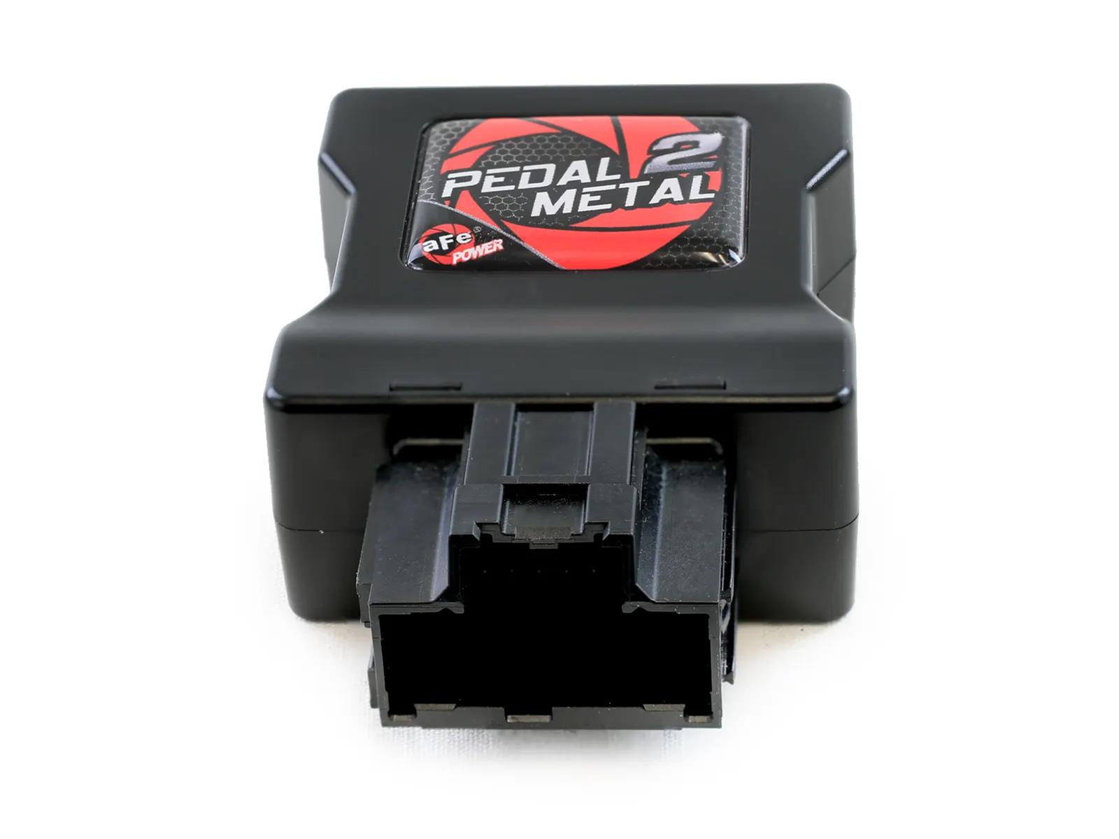 aFe 19-23 Chevrolet Silverado 1500 / 07-10 Dodge RAM 1500 Pedal 2 Metal Throttle Enhancer thumbnail 2