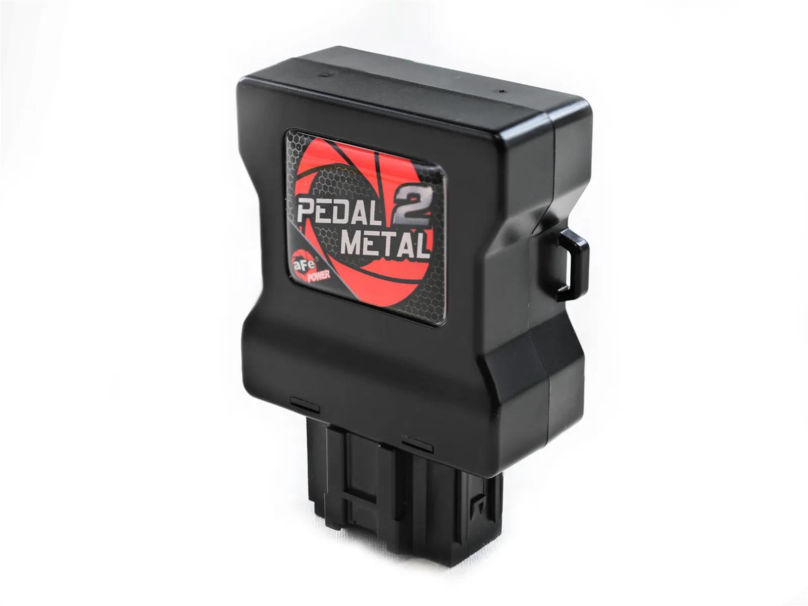 aFe 19-23 Chevrolet Silverado 1500 / 07-10 Dodge RAM 1500 Pedal 2 Metal Throttle Enhancer thumbnail 4
