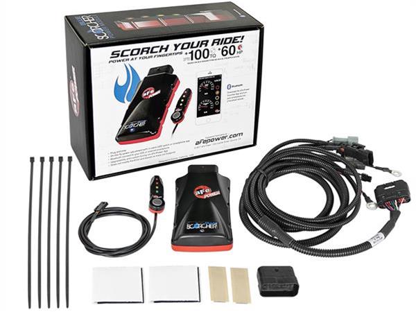 AFE Power - Computer Chips and Modules for 2018-2021 F-150 77-83028 Performance Module,Ford, SCORCHER BLUE Bluetooth Module thumbnail 2