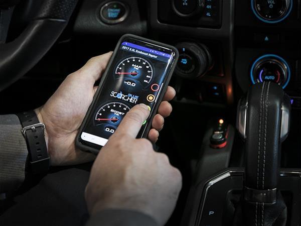 AFE Power - Computer Chips and Modules for 2018-2021 F-150 77-83028 Performance Module,Ford, SCORCHER BLUE Bluetooth Module thumbnail 4