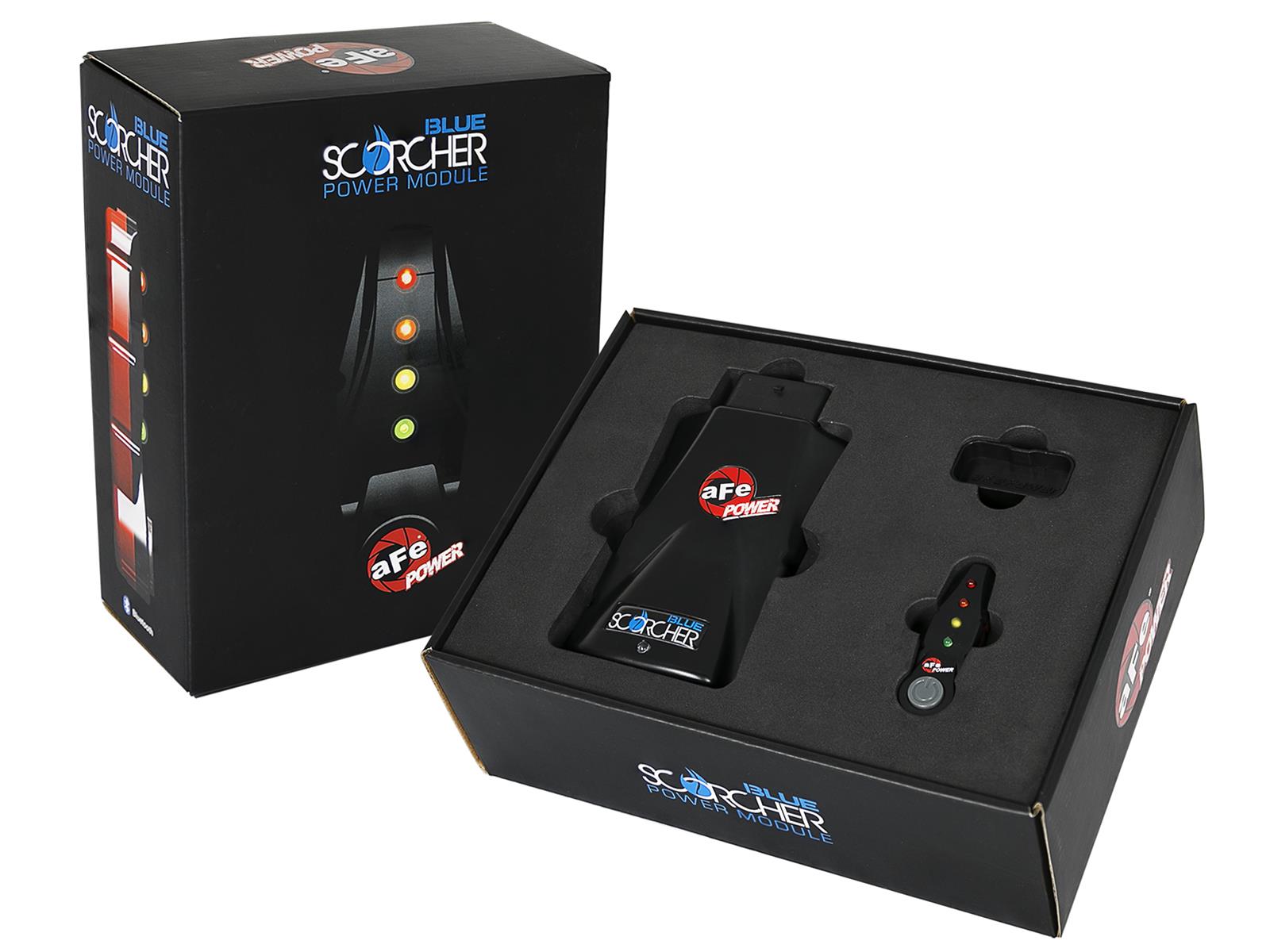 aFe Scorcher Blue Bluetooth Power Module 2020 Toyota Supra 3.0L thumbnail 3