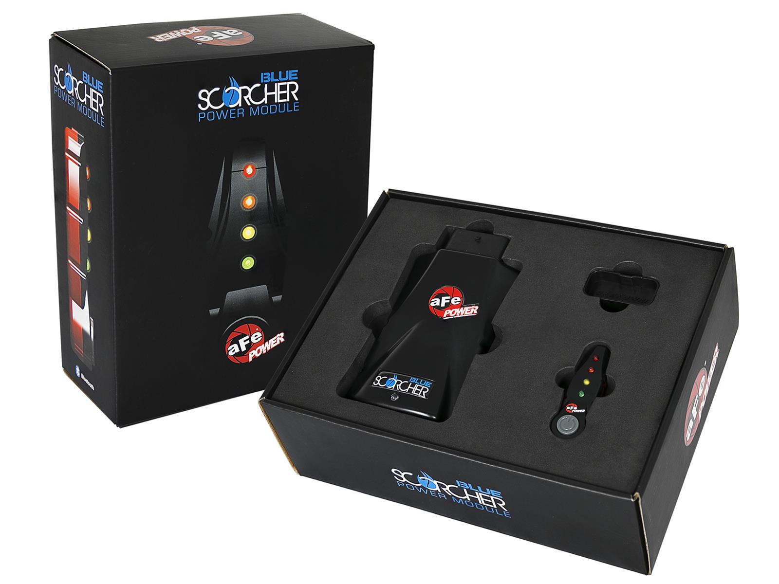 aFe Power 18-21 Jeep Wrangler JL 2.0L (t) Scorcher Blue Bluetooth Power Module thumbnail 4