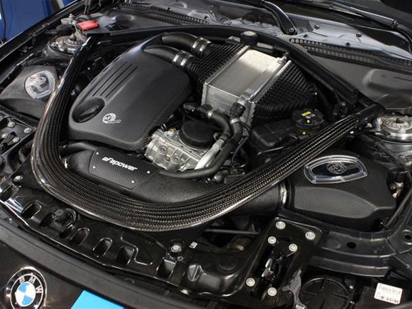 aFe Carbon Fiber Engine Covers for 2019-2021 M2, 2015-2018 M3, 2015-2020 M4 - 79-13003 Cover, Fiber, Natural, BMW, 3.0L, Each thumbnail 5