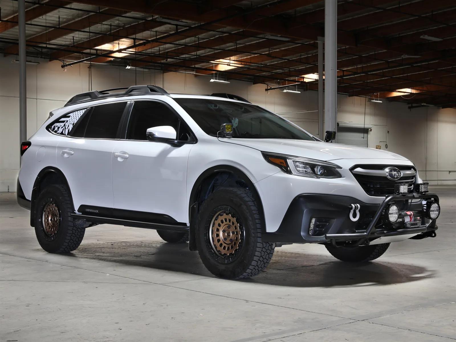 AFE Power - Bumpers for 2020-2022 OUTBACK 79-27016 aFe POWER Terra Guard Bumper w/ Winch Mount Subaru Outback 20-22 H4-2.4L (t)/2.5L