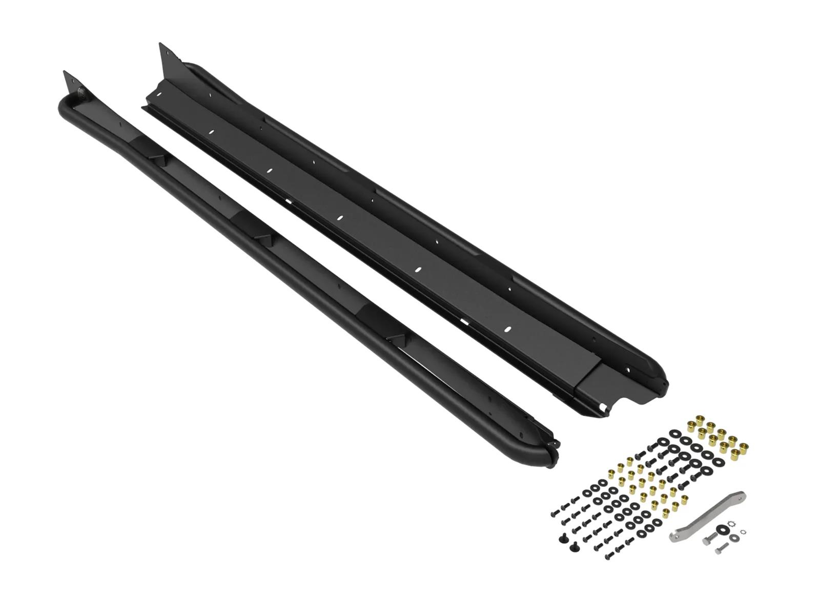 aFe POWER 18-23 Subaru Crosstrek Terra Guard Off-Road Sliders - Black thumbnail 6