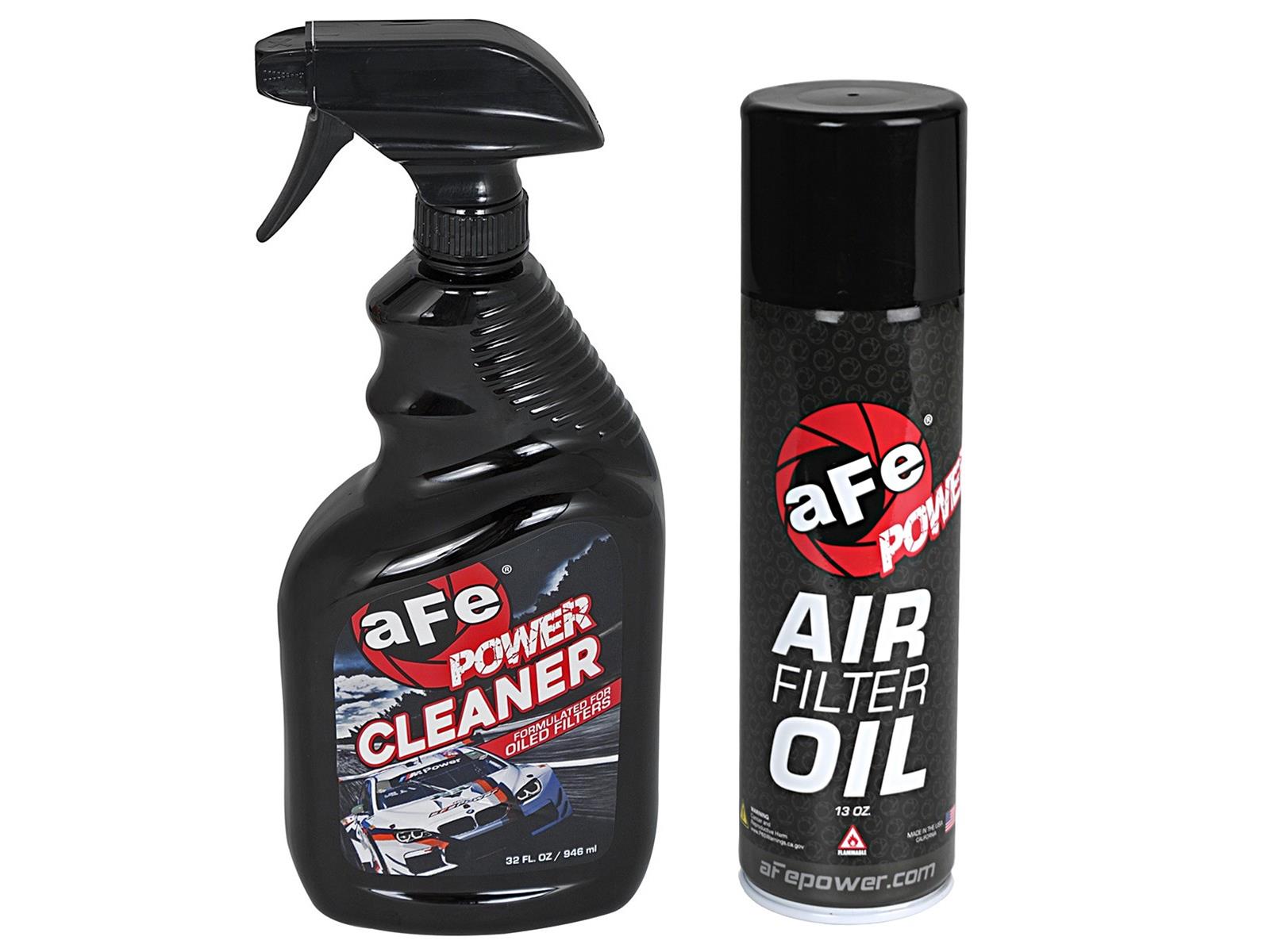 aFe Air Filter Restore Kits 90-51101L Cleaner and Oil, Kit, 32 oz. Spray Cleaner, 13 oz. Blue Oil, Kit