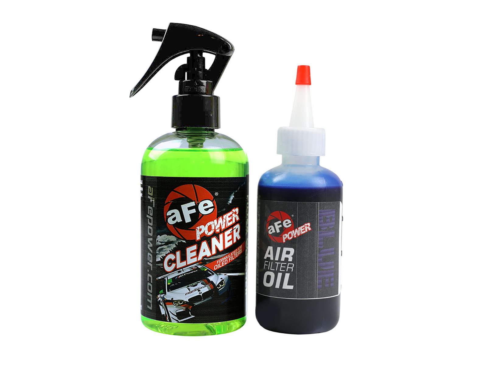 aFe Air Filter Restore Kits 90-51301L Cleaner and Oil, Pro 5R/10R, 8 oz. Cleaner, 4 oz. Oil, Blue, Aerosol, Kit