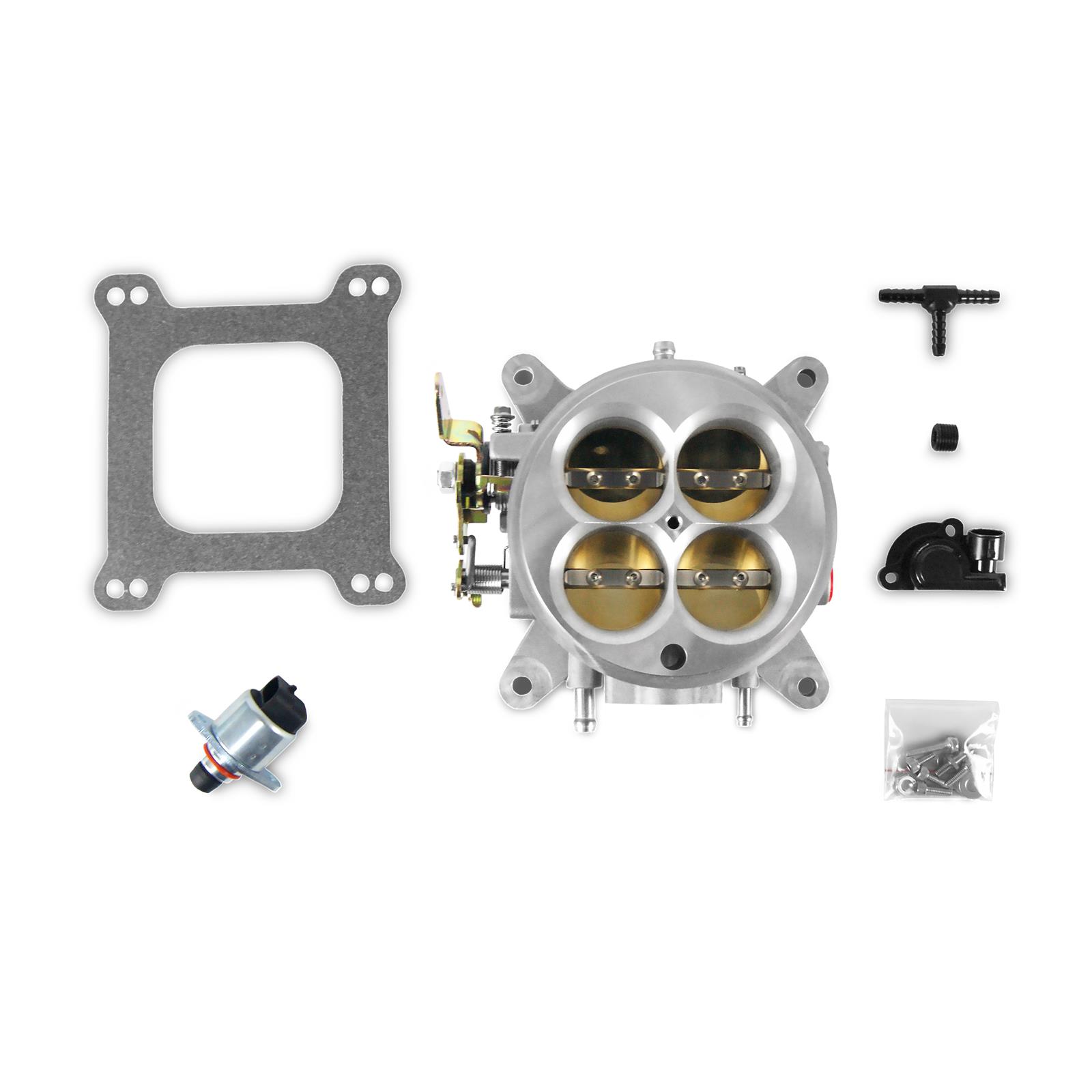 ACES Fuel Injection AM1004 ACES Fuel Injection EFI 4Barrel Throttle Bodies Summit Racing