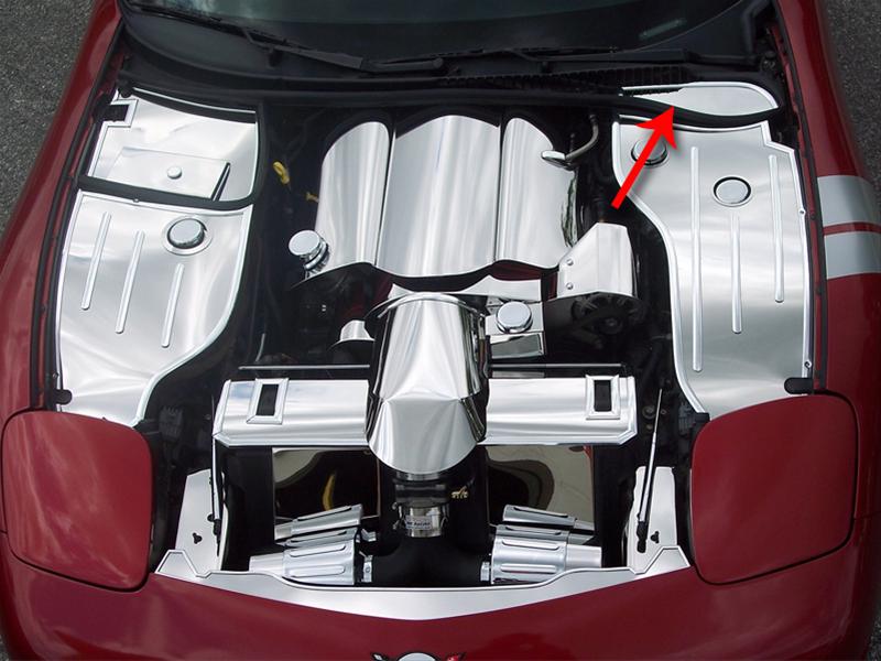 American Car Craft ACC033022 American Car Craft Inner Fender Cover