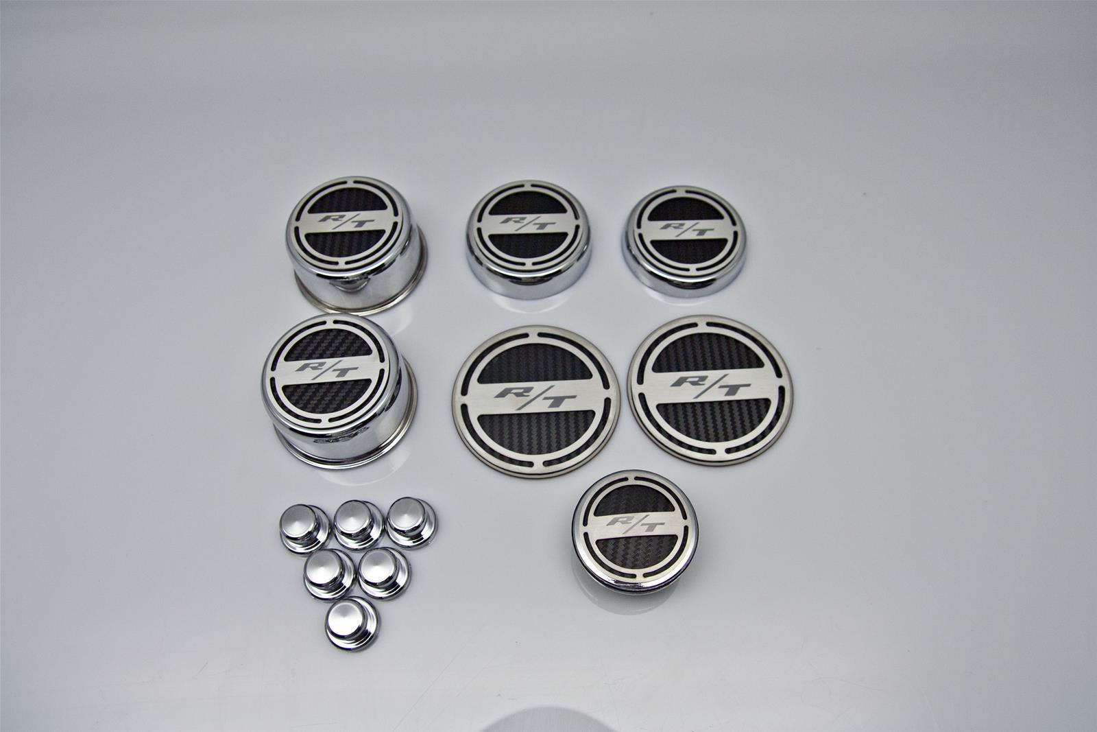 American Car Craft 2010-2015 Camaro V6 - Fluid Cap Cover Set RS Series Automatic 5Pc main image 0