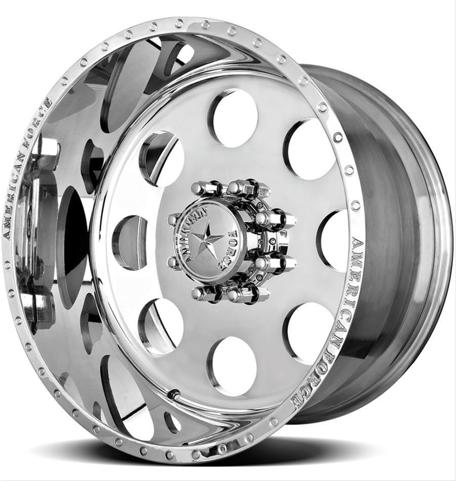 American Force Wheels AFTG01C17121 American Force Classic SS8 Series Polished Wheels Summit