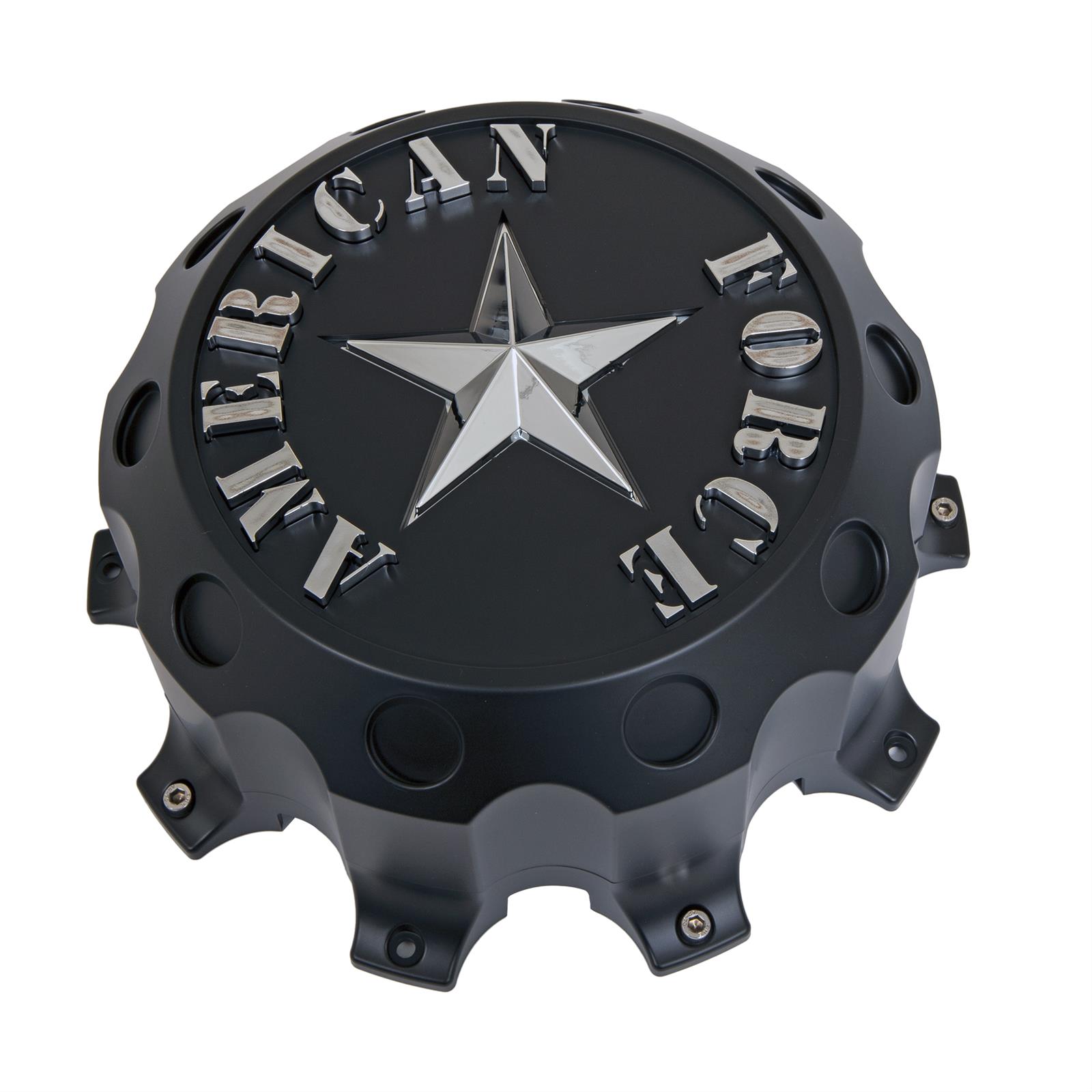 American Force Wheels AFX321B American Force Dually Wheel Center Caps