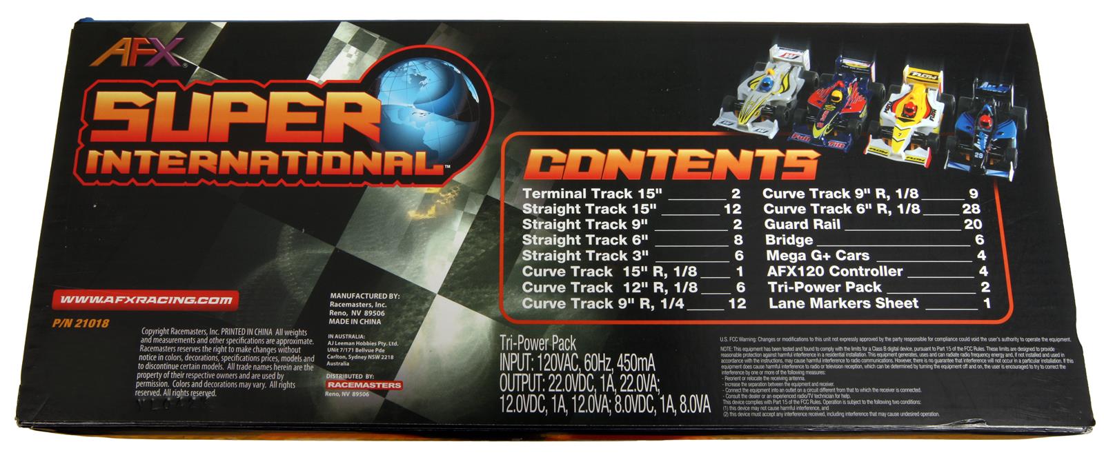 AFX Racing 21018 AFX Racing Super International Slot Car Set