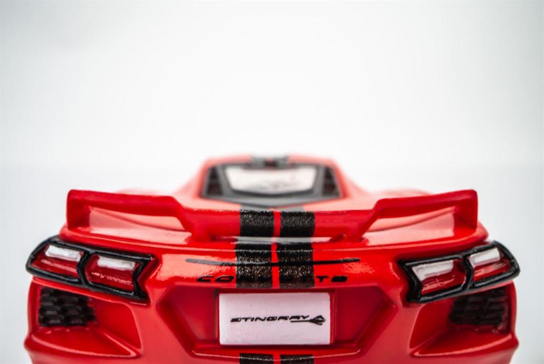 AFX Racing 22011 AFX Racing Chevy Corvette C8 Torch Red Mega G+