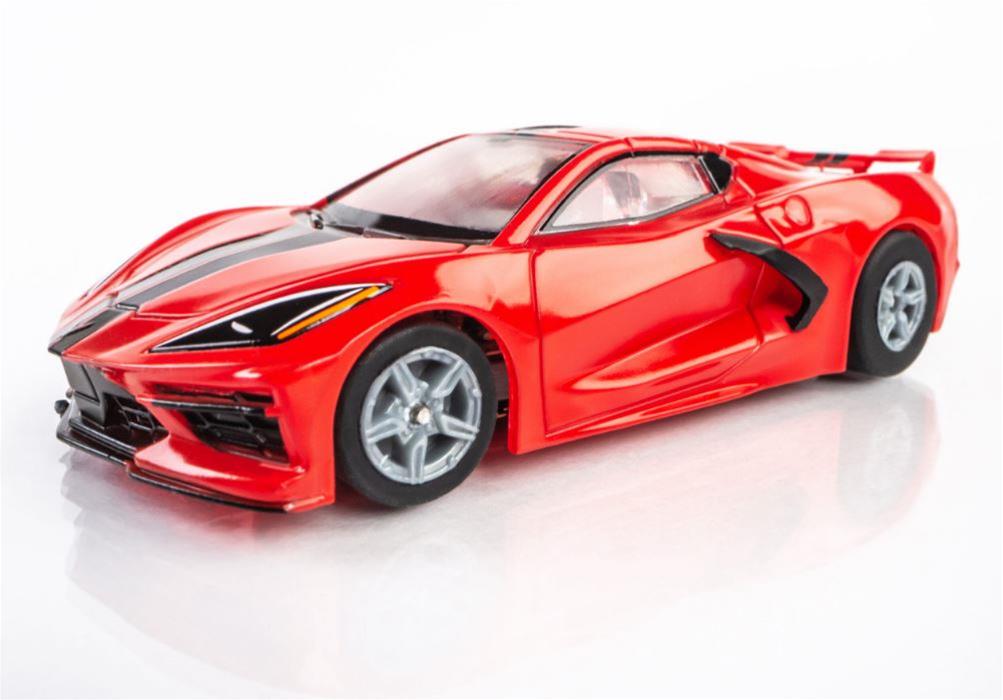 AFX Racing 22011 AFX Racing Chevy Corvette C8 Torch Red Mega G+