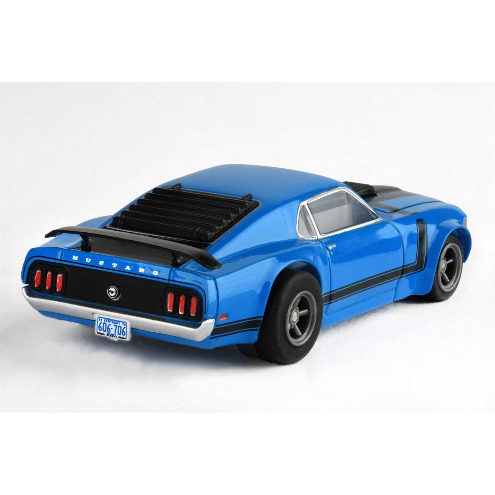 AFX Racing 22026 AFX Racing Ford Mustang Boss 302 Blue Mega G+ HO
