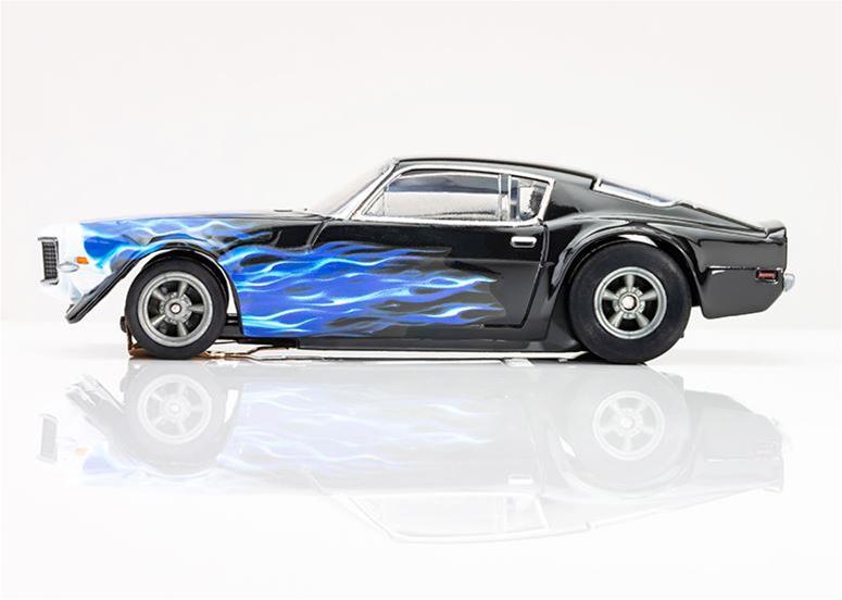 AFX Racing 22046 AFX Racing 1973 Chevrolet Camaro Wild Fire Black