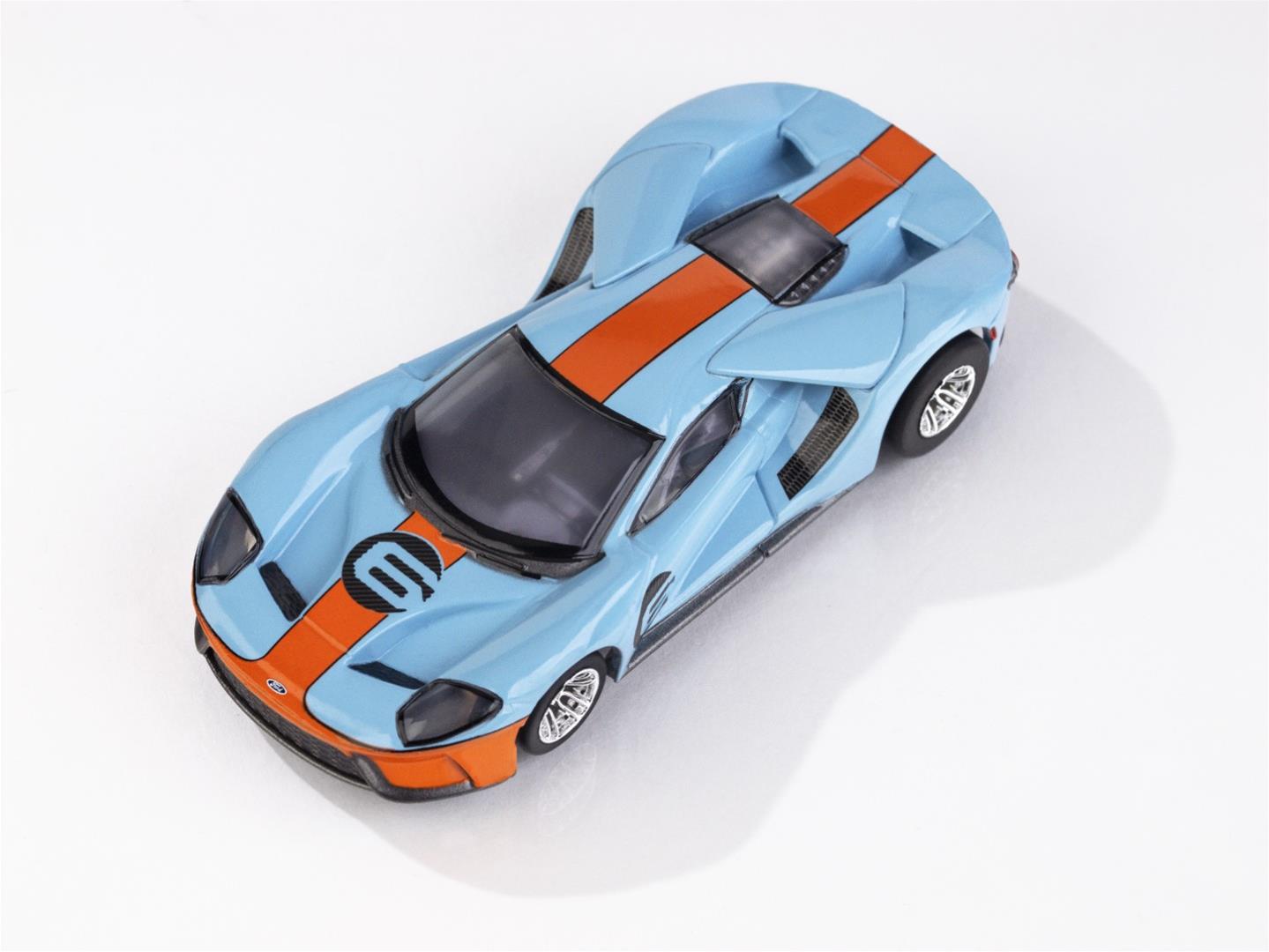 AFX Racing 22052 AFX Racing Ford GT Heritage #6 Mega G+ Slot Cars