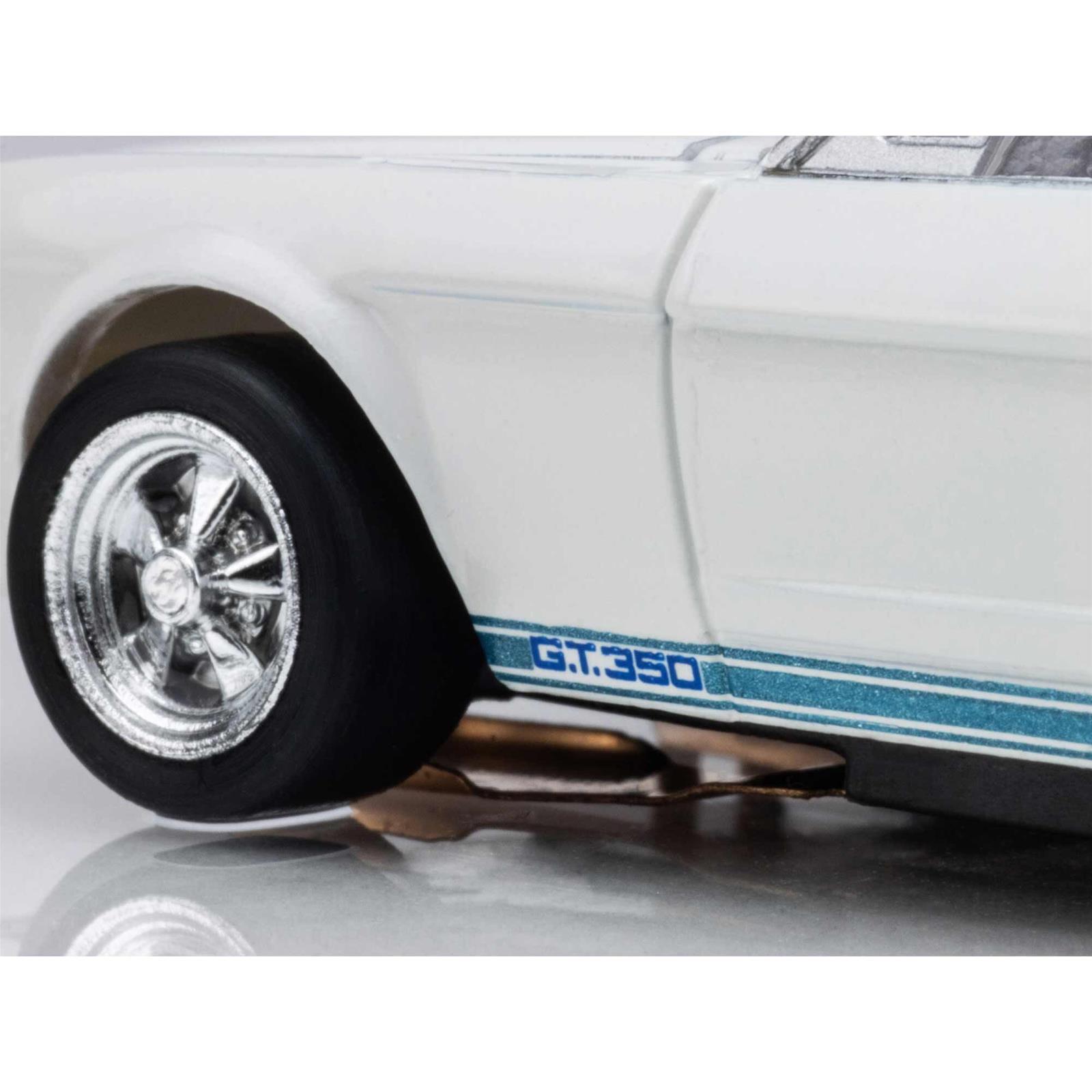 AFX Racing 22068 AFX Racing 1965 Ford Mustang Shelby GT350 White