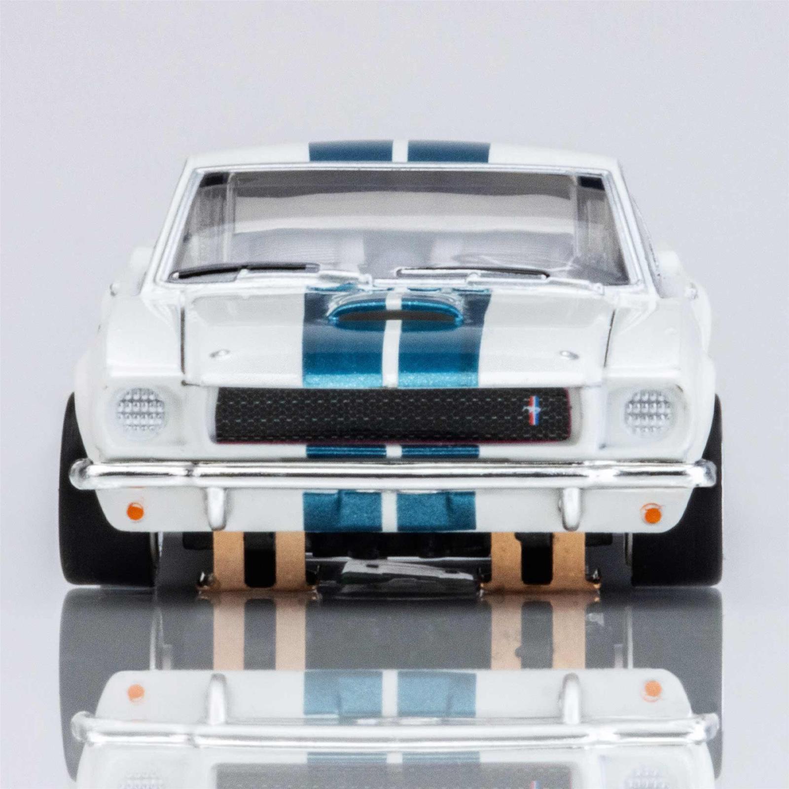 AFX Racing 22068 AFX Racing 1965 Ford Mustang Shelby GT350 White