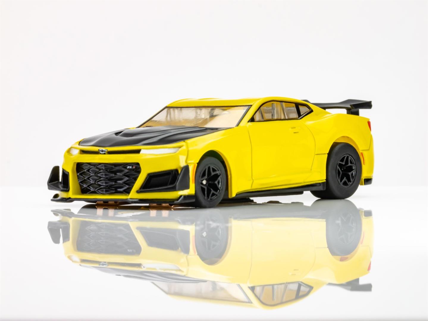 AFX Racing 22075 AFX Racing Chevy Camaro ZL1 1LE Shock Yellow HO