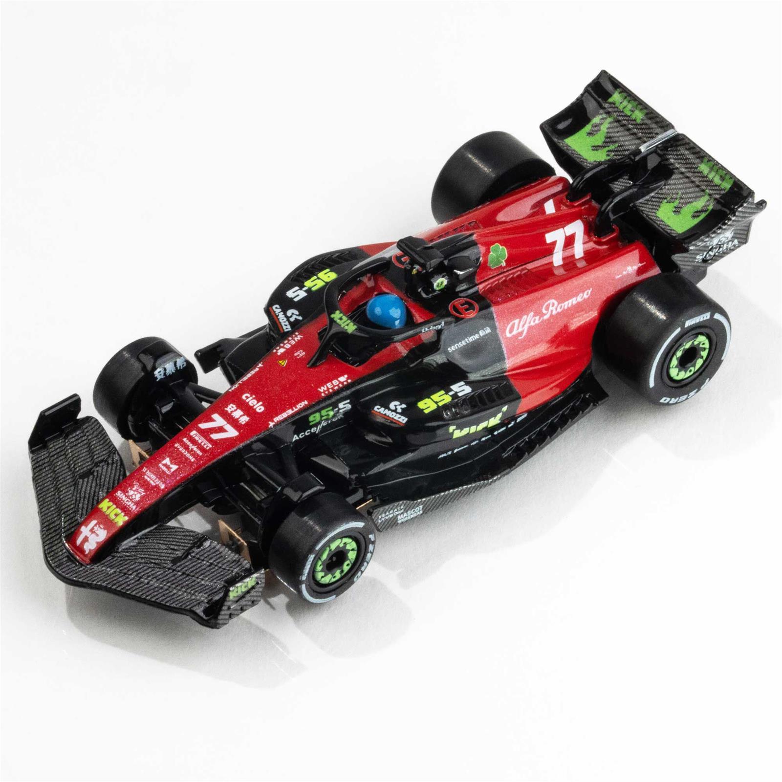 AFX Racing 22081 AFX Racing Alfa Romeo F1 SPA Black/Red/Green Mega