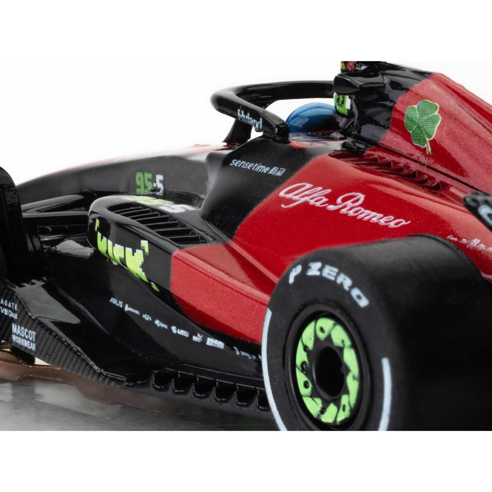 AFX Racing 22081 AFX Racing Alfa Romeo F1 SPA Black/Red/Green Mega