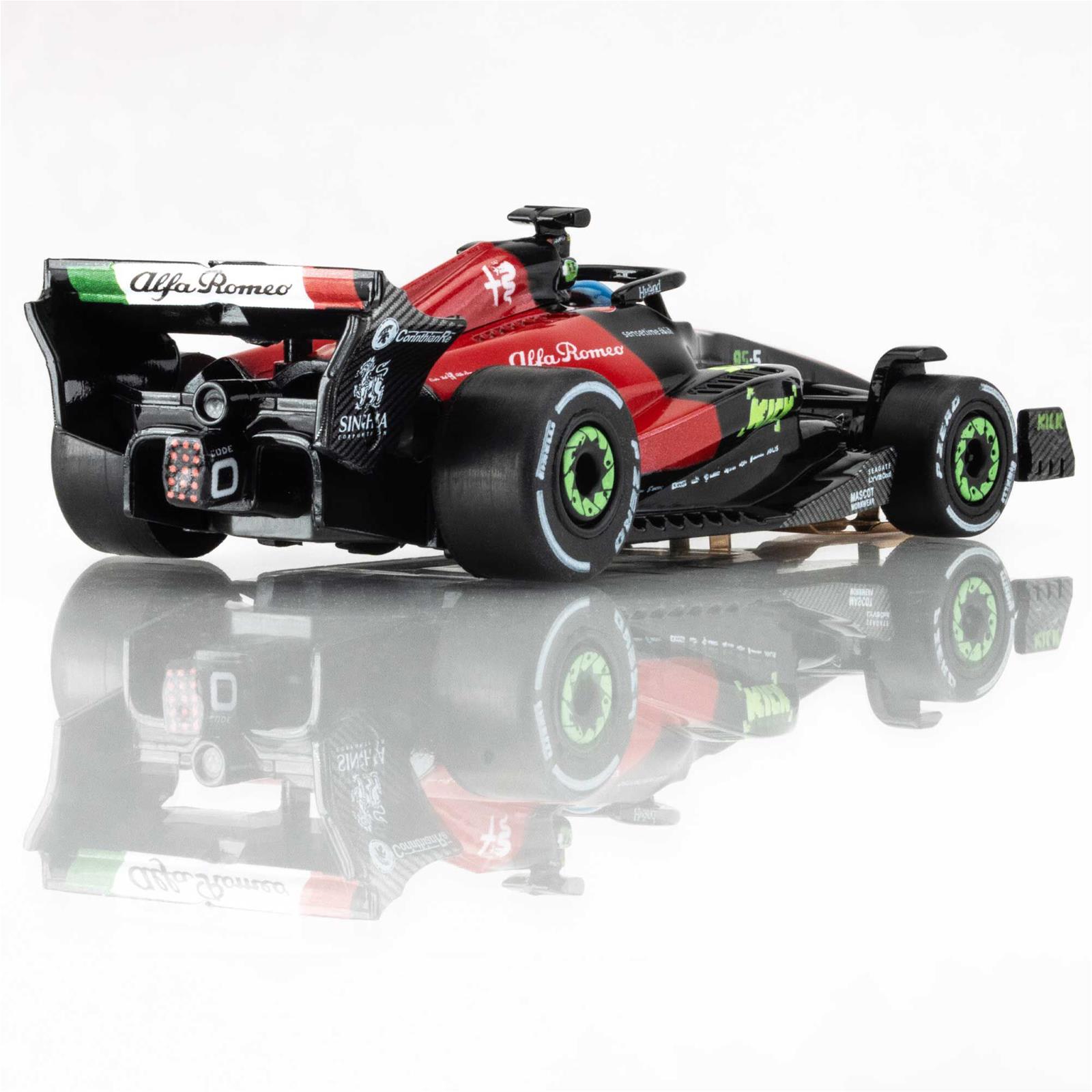 AFX Racing 22081 AFX Racing Alfa Romeo F1 SPA Black/Red/Green Mega