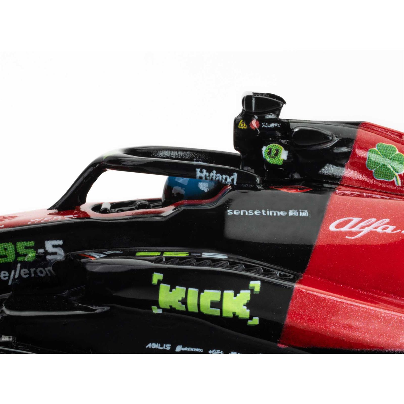 AFX Racing 22081 AFX Racing Alfa Romeo F1 SPA Black/Red/Green Mega