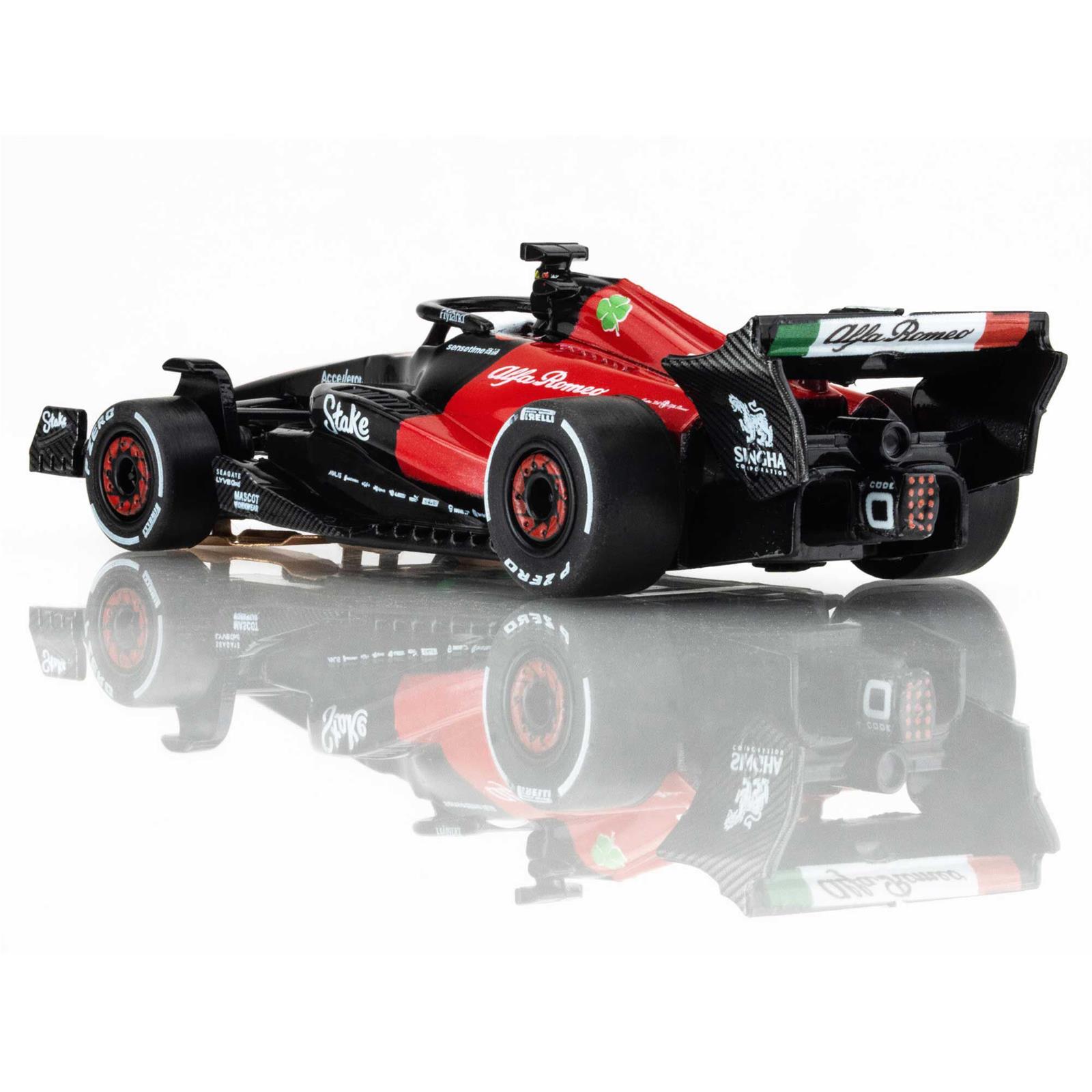 AFX Racing 22083 AFX Racing Alfa Romeo F1 FY-77 Black/Red Mega G+