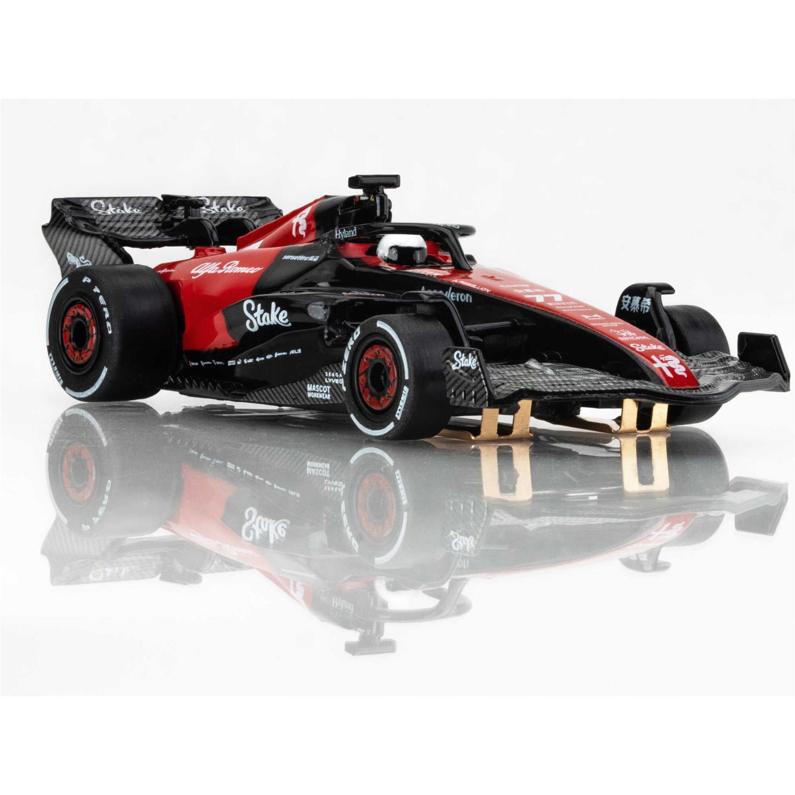 AFX Racing 22083 AFX Racing Alfa Romeo F1 FY-77 Black/Red Mega G+