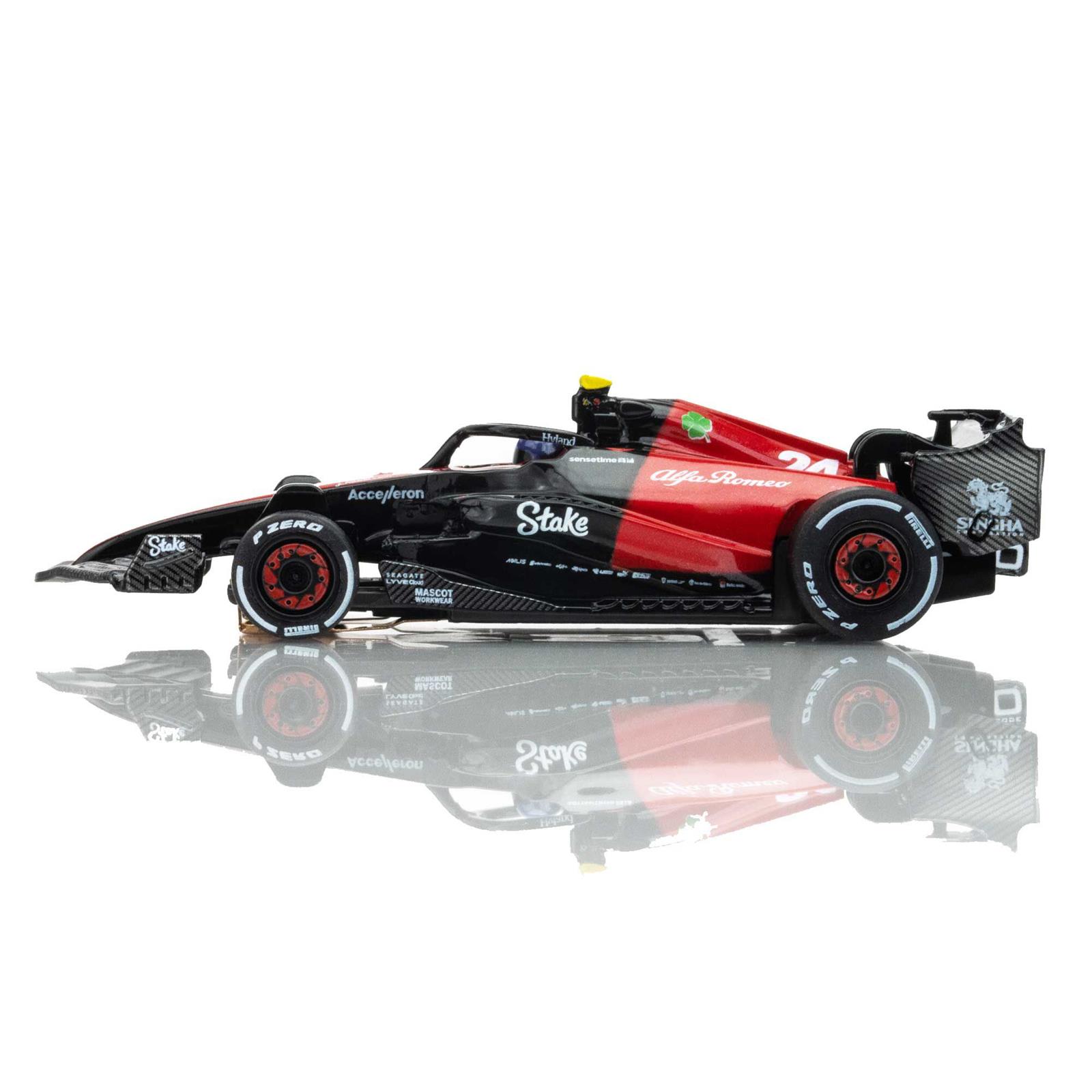 ☆ F1 Racing Car AFX Racing 22084 AFX Racing Alfa Romeo F1 FY-24 Black/Red Mega G+