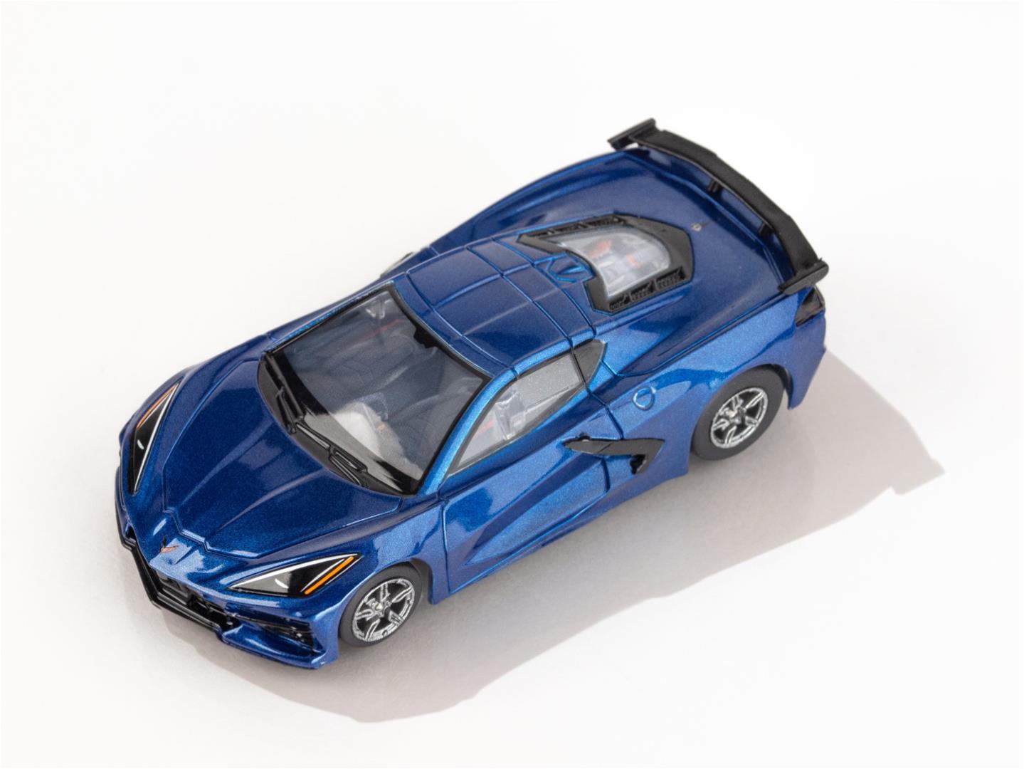 AFX Racing 22094 AFX Racing Chevy Corvette C8 Riptide Blue Mega G+