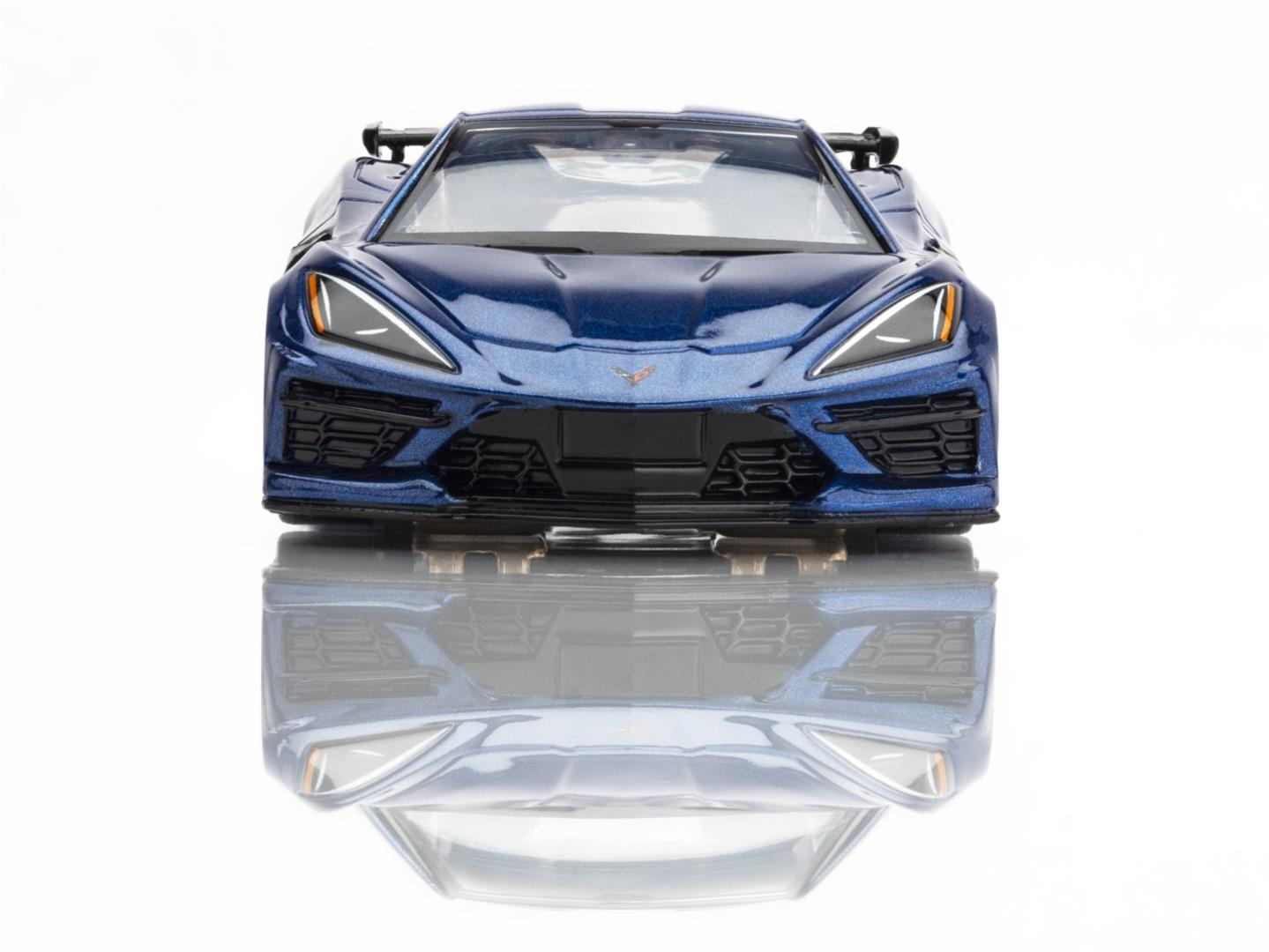 AFX Racing 22094 AFX Racing Chevy Corvette C8 Riptide Blue Mega G+