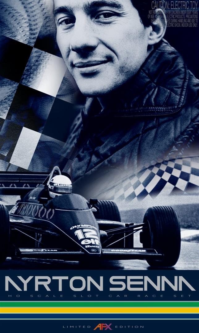 AFX Racing 22112 AFX Racing Ayrton Senna Limited Edition Slot Car