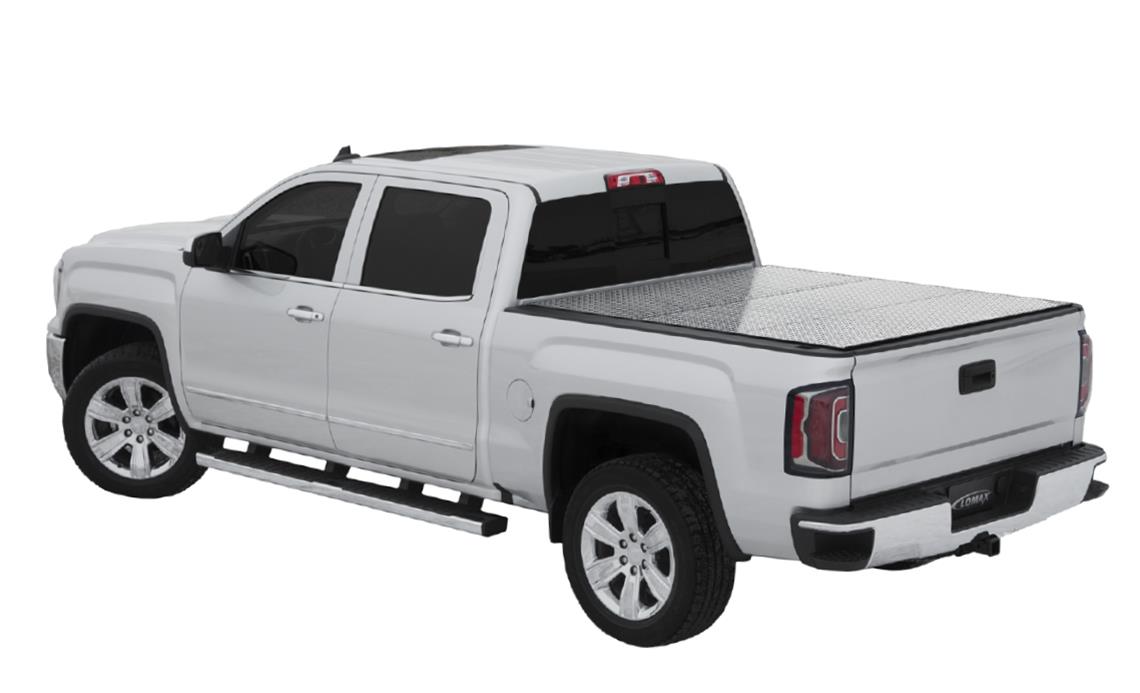 Access LOMAX Pro Series Tri-Fold Cover 07-19 Toyota Tundra 5ft6in Bed (Deck Rail) - Blk Diamond Mist thumbnail 7